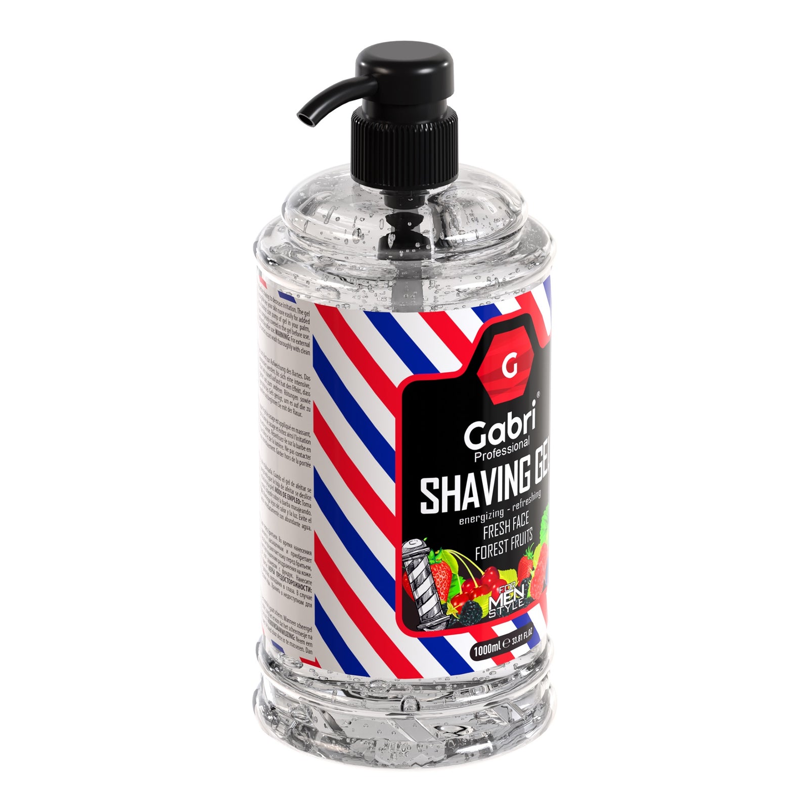 Gabri Professional - Shaving Gel - Forest Fruits - 1 Litro